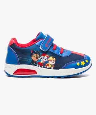 Baskets en toile avec motif et semelle clignotante - Pat Patrouille vue1 - PAT PATROUILLE - GEMO
