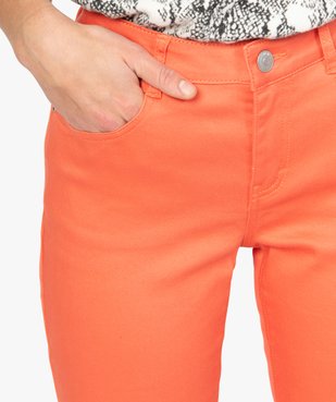 Pantalon femme coupe Slim taille normale - L26 vue2 - GEMO(FEMME PAP) - GEMO