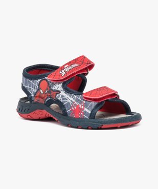 Sandales garçon en textile à scratchs - Spiderman vue2 - SPIDERMAN - GEMO