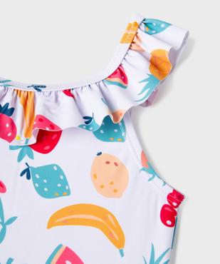 Maillot de bain 2 pièces à motifs fruits bébé fille vue2 - GEMO(BEBE DEBT) - GEMO