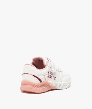 Baskets fille bicolores vue4 - GEMO (ENFANT) - GEMO