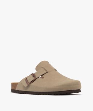 Sabots avec semelle intérieure cuir ergonomique homme vue2 - URBAN STEPS - GEMO