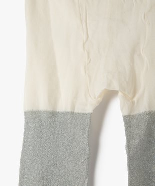 Collant bébé fille semi opaque modèles assortis (lot de 2) vue2 - GEMO(BEBE DEBT) - GEMO
