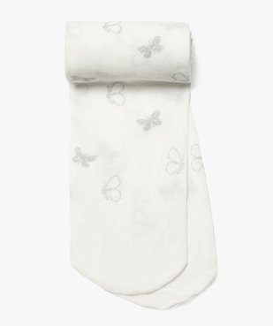 Collants fille semi-opaque à motifs papillons pailletés vue1 - GEMO (ENFANT) - GEMO