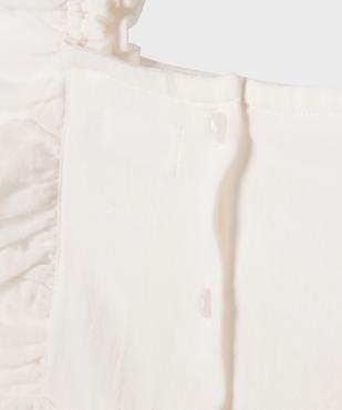 Blouse sans manches à volants coupe ample fille vue3 - GEMO 4G FILLE - GEMO