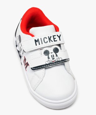 Tennis bébé garçon imprimées à scratchs - Mickey vue5 - MICKEY - GEMO
