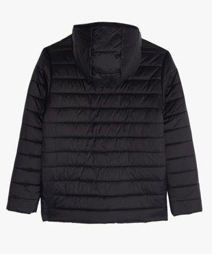 Doudoune garçon légère à capuche vue4 - GEMO (JUNIOR) - GEMO