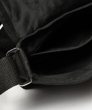 Sacoche à bandoulière homme avec imprimé - Kwell vue3 - KWELL - GEMO
