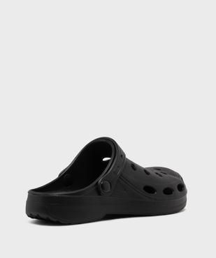 Sabots souples dessus uni perforé femme vue4 - GEMO (PLAGE) - GEMO