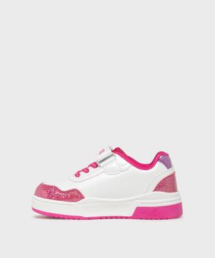 Baskets basses à lacets élastiques et scratch fille - La Pat'Patrouille vue3 - PAT PATROUILLE - GEMO