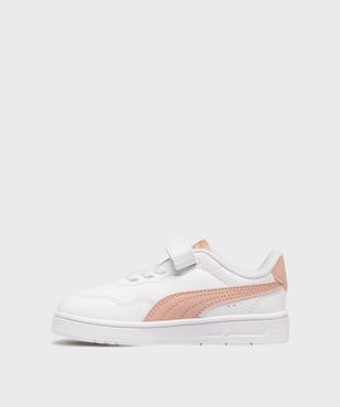 Baskets Court Lally AC fermeture scratch fille - Puma vue3 - PUMA - GEMO