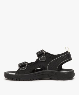 Sandales garçon multi-matières fermeture à scratch vue3 - GEMO (ENFANT) - GEMO