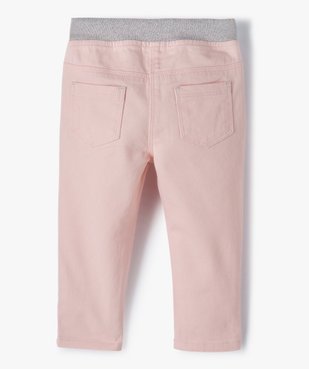 Jegging bébé fille à taille réglable et ceinture pailletée vue3 - GEMO(BEBE DEBT) - GEMO