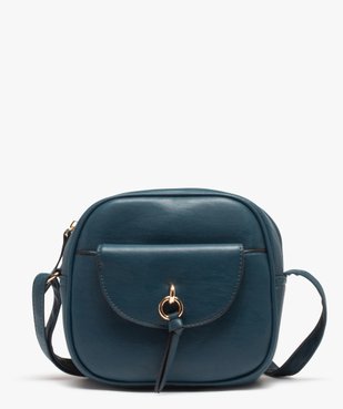 Sac besace femme compact à détails dorés vue1 - GEMO (ACCESS) - GEMO