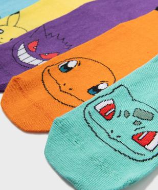 Chaussettes tige haute imprimées garçon - Pokémon (lot de 5 paires) vue2 - POKEMON - GEMO