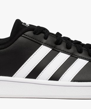Baskets homme bicolores à lacets - Adidas Grand Court Base vue6 - ADIDAS - GEMO