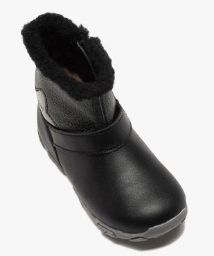 Boots bébé fille zippées fourrées sherpa – Geox vue5 - GEOX - GEMO