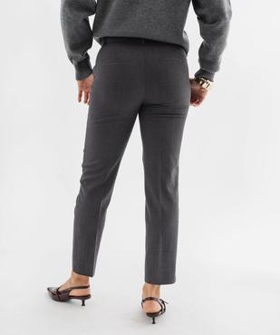 Pantalon de costume coupe slim femme vue3 - GEMO(FEMME PAP) - GEMO