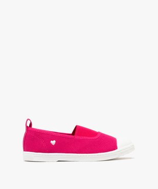 Chaussures en toile avec élastique et bout renforcé fille vue1 - LOVELY WINGS - GEMO