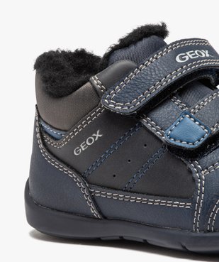 Baskets bébé garçon à scratchs et doublure douce – Geox vue6 - GEOX - GEMO