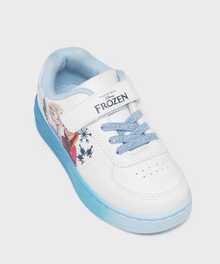 Baskets à scratch avec motif Reine des Neiges fille - Disney vue5 - REINE DES NEIGE - GEMO