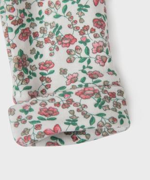 Pantalon en maille évolutif bébé fille vue3 - GEMO 4G BEBE - GEMO