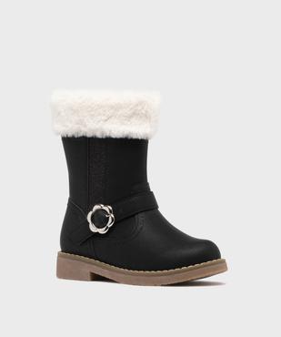 Bottes fourrées zippées fille vue2 - LOVELY WINGS - GEMO