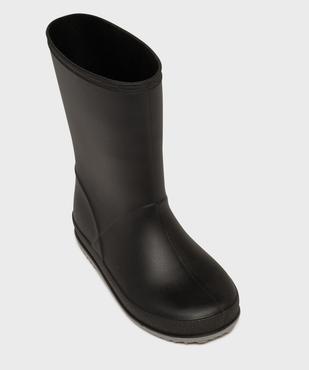 Bottes de pluie à semelle crantée contrastée garçon vue5 - 5 MILES - GEMO