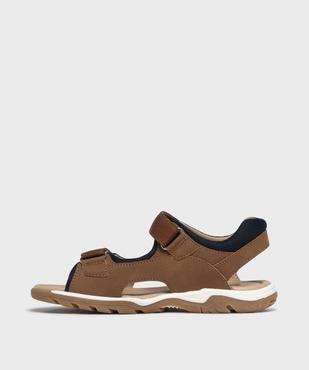 Sandales à double scratch garçon - 5 Miles vue3 - 5 MILES - GEMO