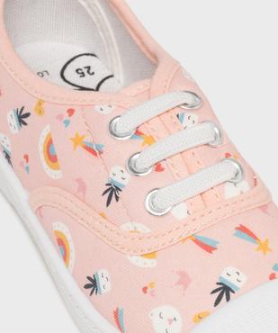 Tennis en toile à motifs fille - Lovely Wings vue6 - LOVELY WINGS GEMO FOR GOOD - GEMO