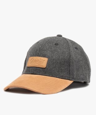 Casquette homme bicolore et bimatière vue1 - GEMO (HOMME) - GEMO