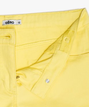 Short fille en coton extensible avec revers cousus vue3 - Nikesneakers (JUNIOR) - Nikesneakers