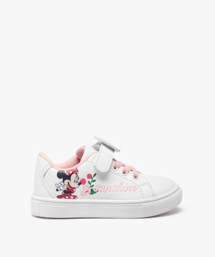 Baskets bébé fille à lacets et scratch - Minnie vue1 - MINNIE - GEMO