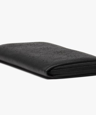 Portefeuille femme zippé avec motif ajouré vue2 - GEMO (ACCESS) - GEMO