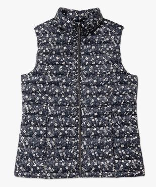 Doudoune sans manches avec col montant femme vue4 - GEMO 4G FEMME - GEMO