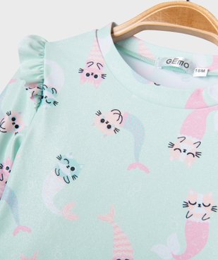 Pull court rayé avec col polo et décolleté V femme vue7 - GEMO(FEMME PAP) - GEMO