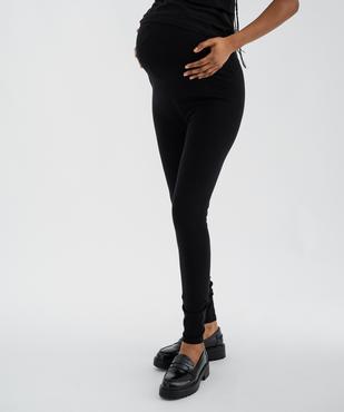 Legging de grossesse à bandeau haut uni vue1 - GEMO (MATER) - GEMO