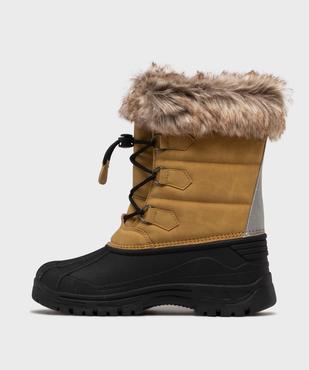 Boots de neige fourrés garçon - Buggy vue3 - BUGGY - GEMO