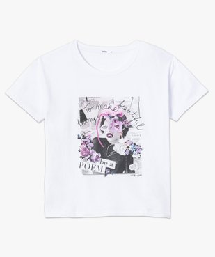 Tee-shirt femme avec motif positif vue4 - GEMO(FEMME PAP) - GEMO