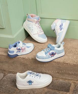 Baskets montantes à lacets et scratch fille - Stitch vue6 - LILO & STITCH - GEMO