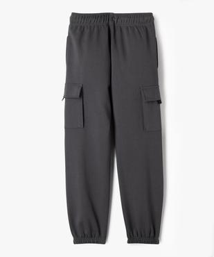 Pantalon cargo molletonné garçon vue4 - GEMO (JUNIOR) - GEMO