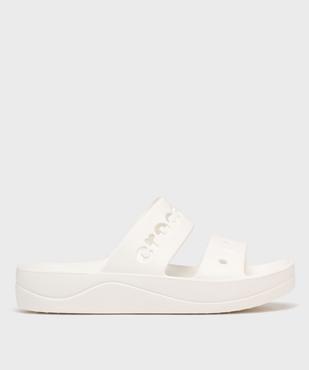 Mules de piscine femme à double brides et semelle plateforme - Crocs vue1 - CROCS - GEMO