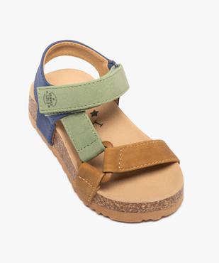Sandales à bride scratch bébé garçon - LuluCastagnette vue6 - LULU CASTAGNETT - GEMO