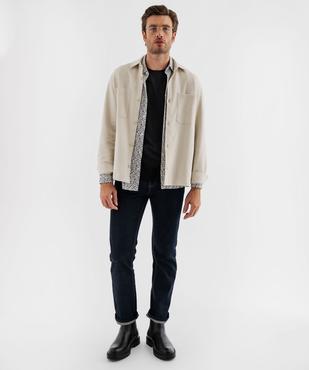 Jean regular 100% coton homme vue4 - GEMO 4G HOMME - GEMO