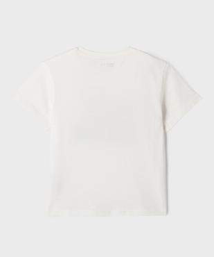 Tee-shirt manches courtes en jersey de coton imprimé estival garçon vue3 - GEMO 4G GARCON - GEMO