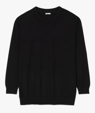 Pull homme en maille fine à col rond vue4 - GEMO (G TAILLE) - GEMO