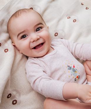 Body manches longues à motif cirque bébé garçon (lot de 3) vue6 - GEMO 4G BEBE - GEMO