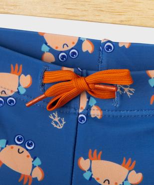 Maillot de bain à motifs crabes bébé garçon vue2 - GEMO(BEBE DEBT) - GEMO