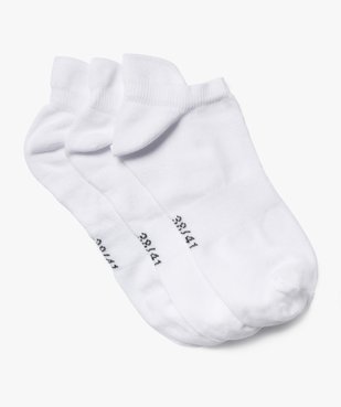 Chaussettes ultra coutes de sport femme (lot de 3) vue2 - GEMO(HOMWR FEM) - GEMO