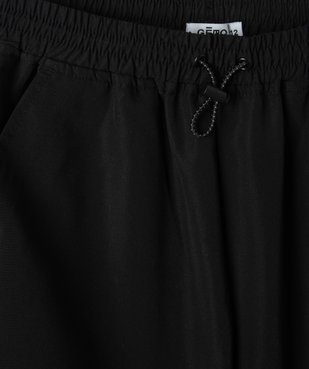 Pantalon de sport fille fluide avec bas resserré vue2 - GEMO (JUNIOR) - GEMO